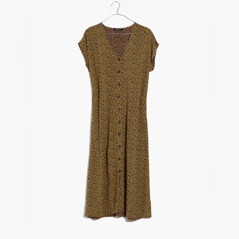 Madewell Easy Midi Dress in Bitsy Floral